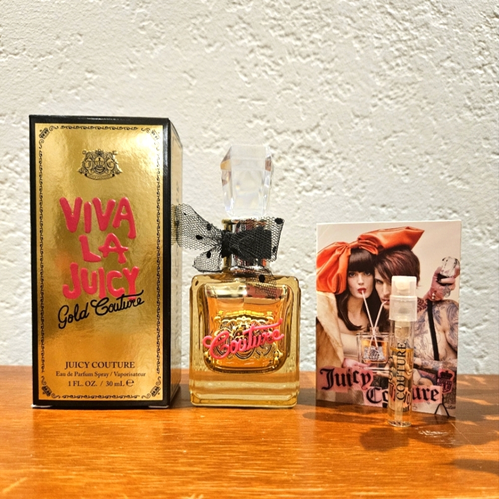 Juicy Couture Viva La Juicy Gold Couture (30) & Juicy Couture Sample